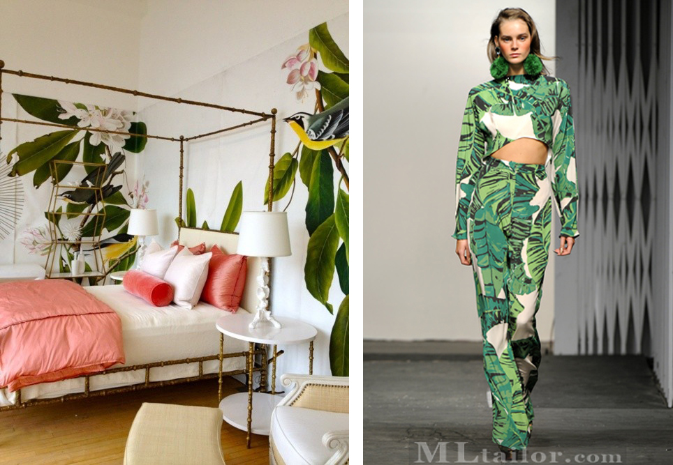 Palm Leaf Room Decor - HD Wallpaper 