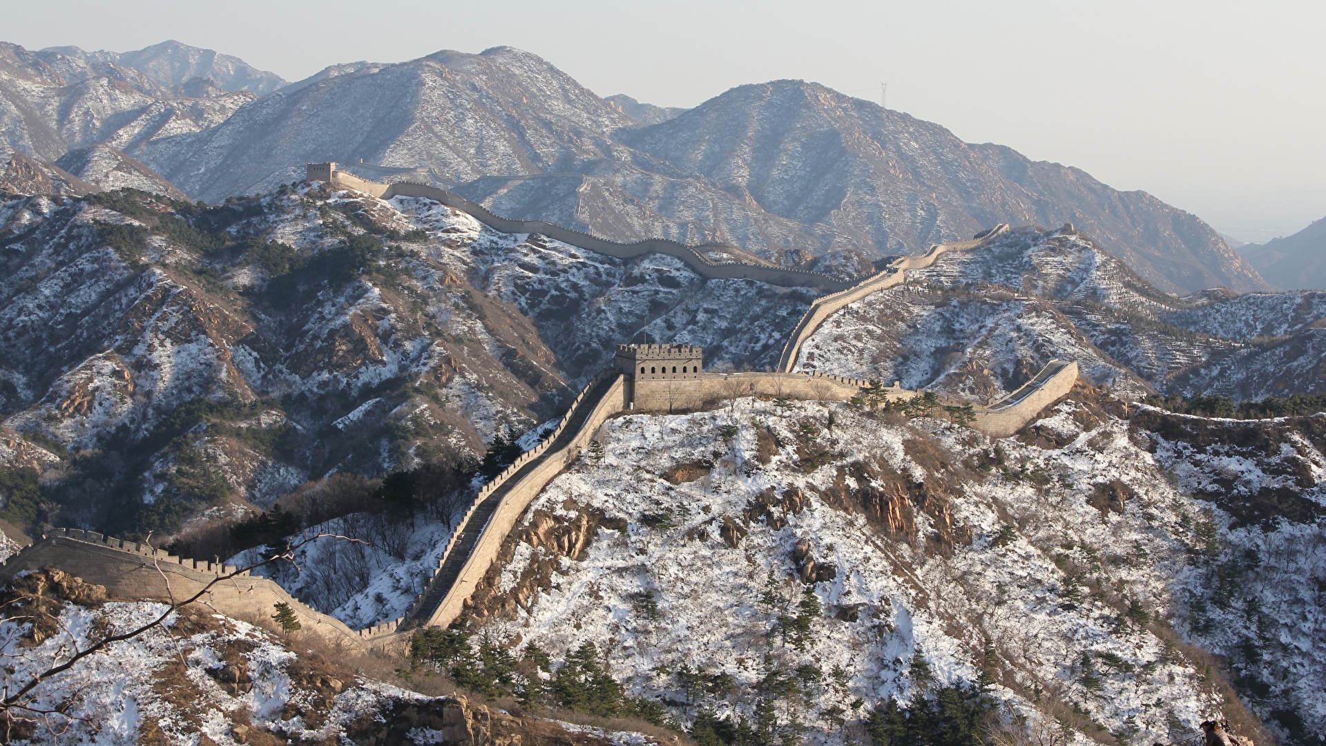 Great Wall Of China - HD Wallpaper 