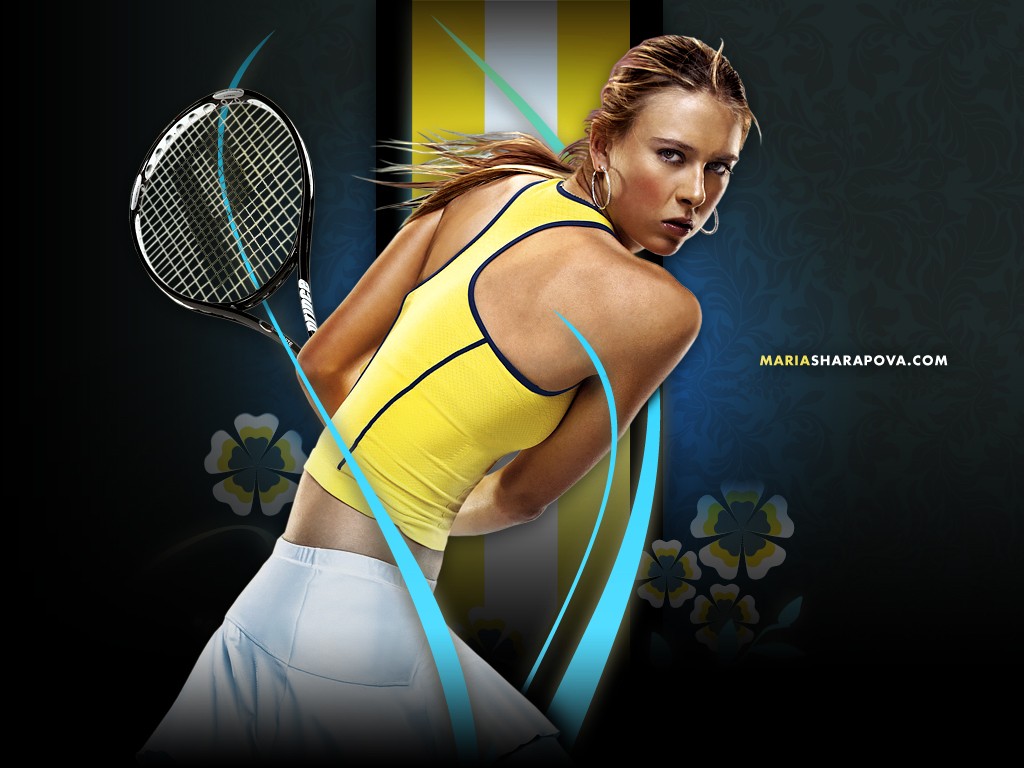 New Maria Sharapova Tennis Full Hd Wallpaper Just Another - Tennis Hd Wallpaper Maria Sharapova - HD Wallpaper 