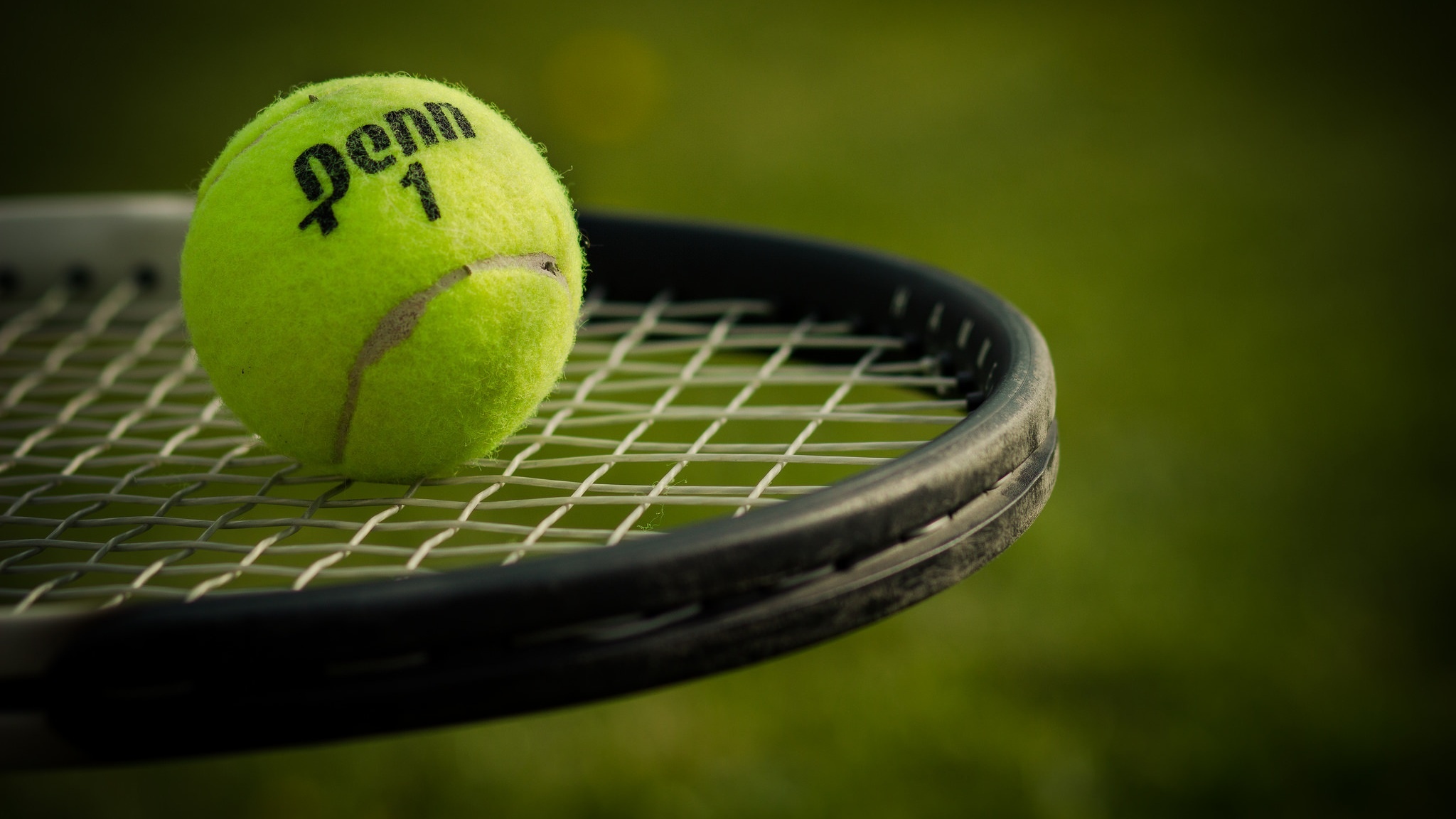 Tennis Ball And Racket Sports - Tennis 1920 X 1080 - HD Wallpaper 