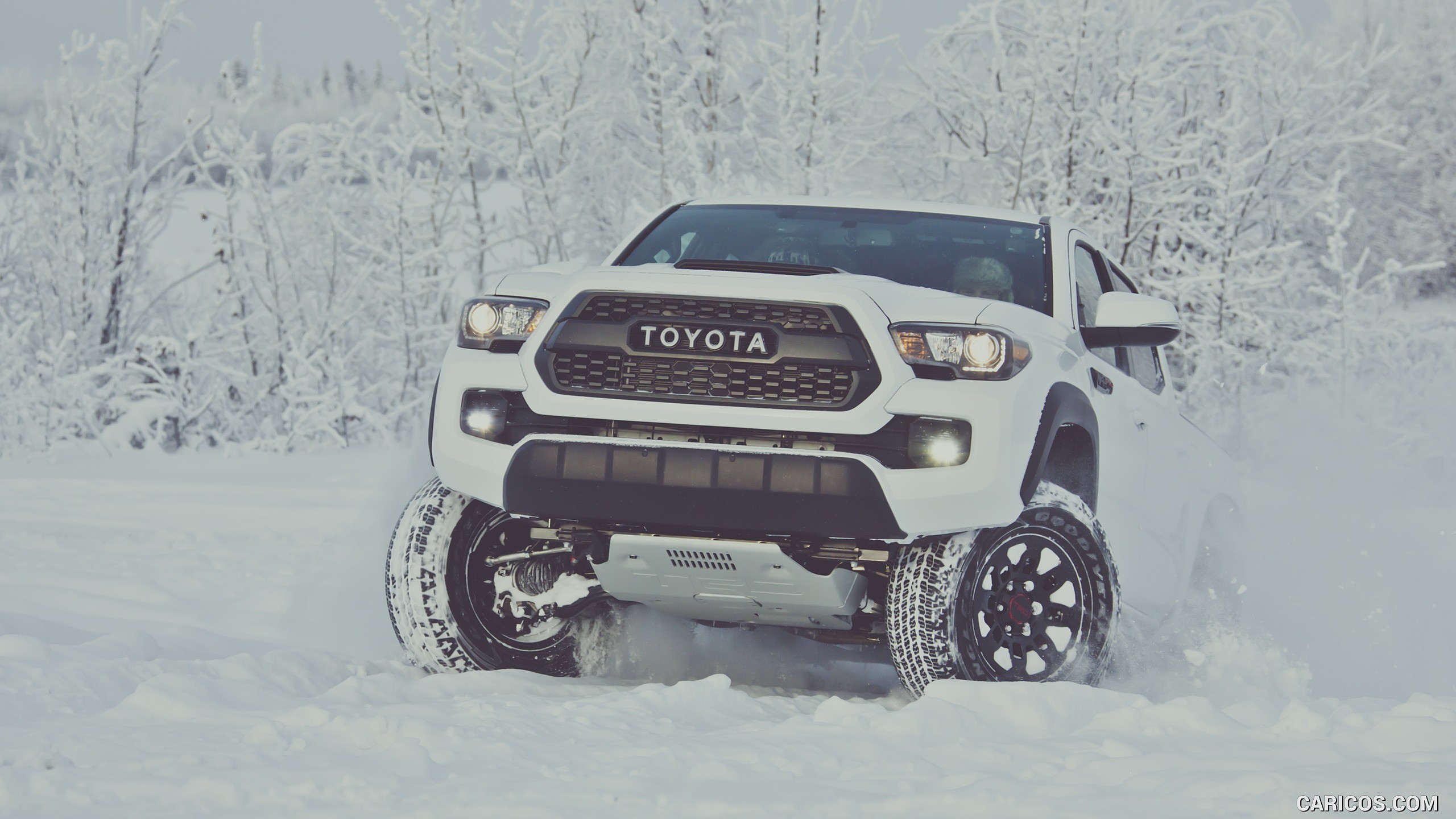 2017 Toyota Tacoma Trd Pro In Snow - Tacoma Trd Pro 2017 - HD Wallpaper 