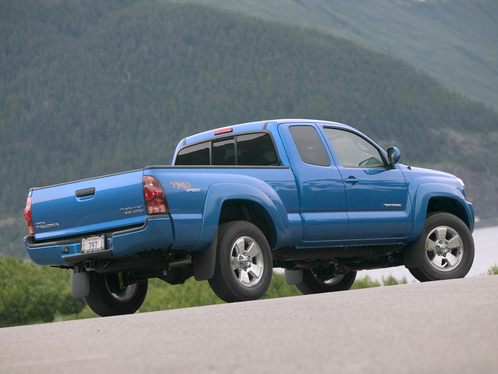 Toyota Tacoma Standard Resolution Wallpaper - Toyota Tacoma 2010 Cabina Y Media Blue - HD Wallpaper 