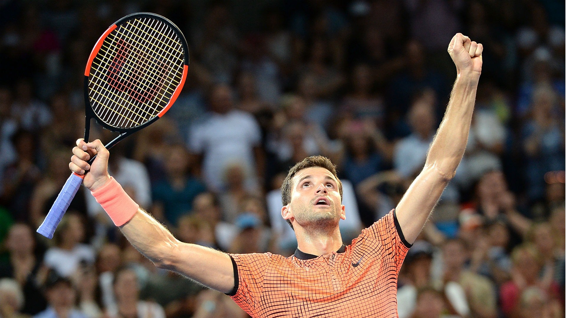 Grigor Dimitrov Bulgarian Tennis Player Wallpaper - Grigor Dimitrov Pc - HD Wallpaper 