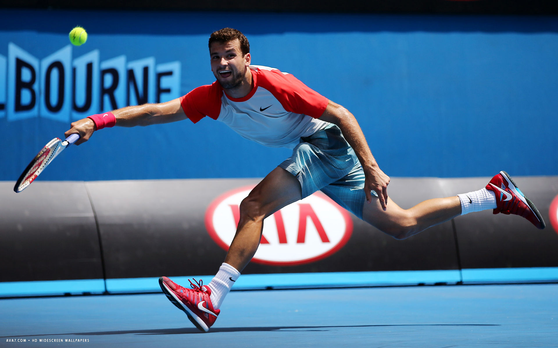 Grigor Dimitrov Tennis Player Hd Widescreen Wallpaper - Grigor Dimitrov - HD Wallpaper 