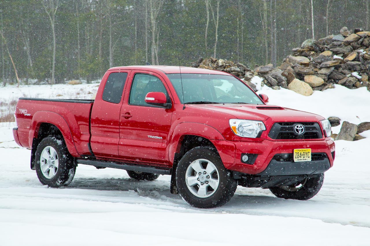 2013 Toyota Tacoma Red - HD Wallpaper 