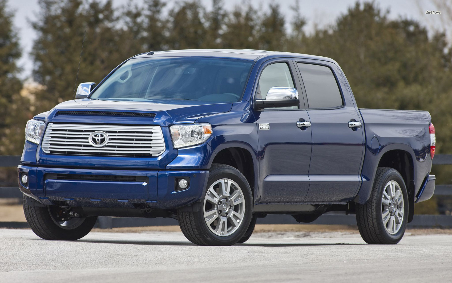 2015 Toyota Tundra Platinum Navy Blue - HD Wallpaper 