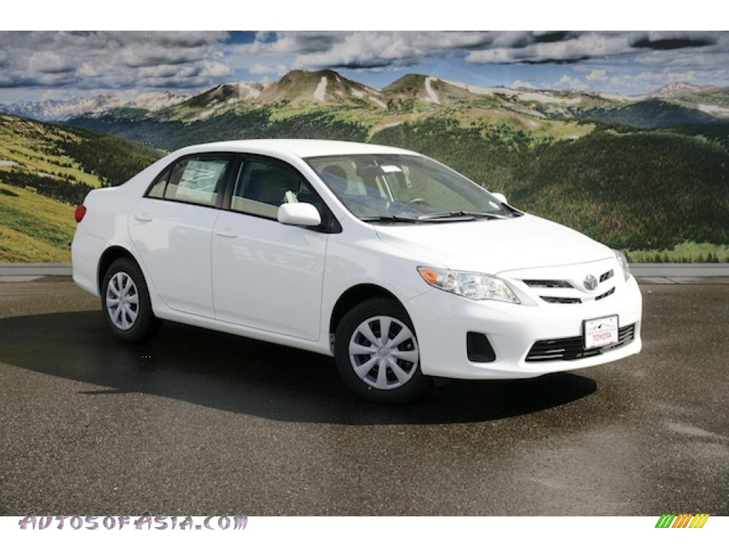 2011 Toyota Corolla S White - HD Wallpaper 