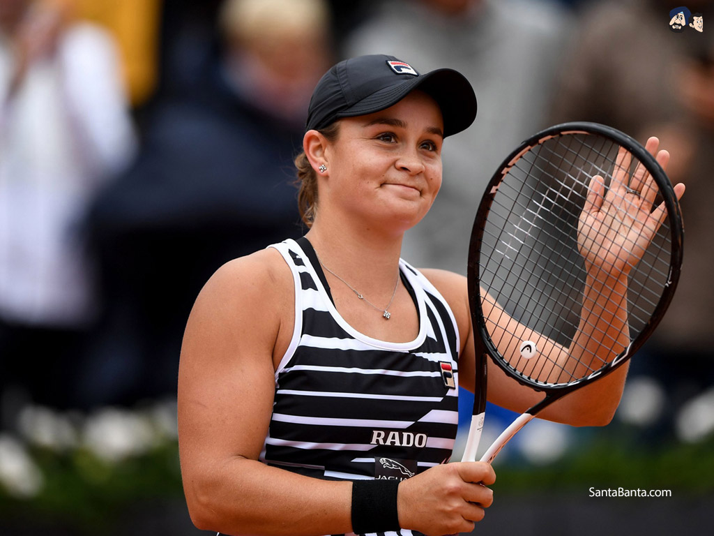 Ash Barty French Open - HD Wallpaper 