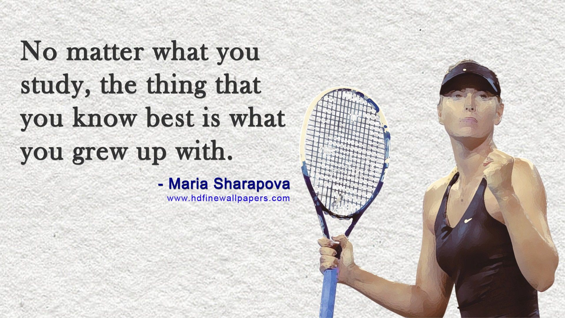 Maria Sharapova Inspirational Quotes - HD Wallpaper 