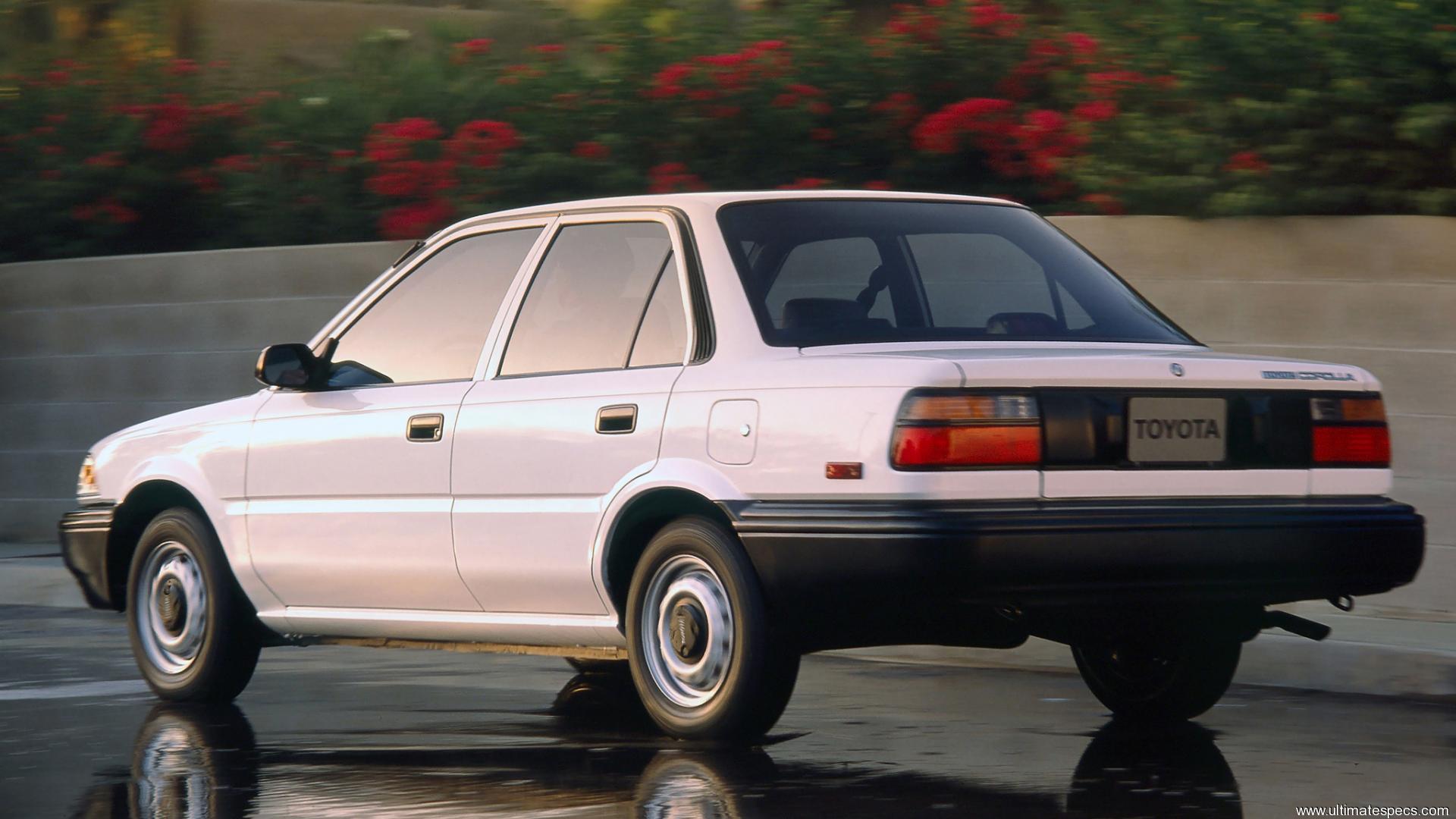 Toyota Corolla 1988 Sedan - HD Wallpaper 
