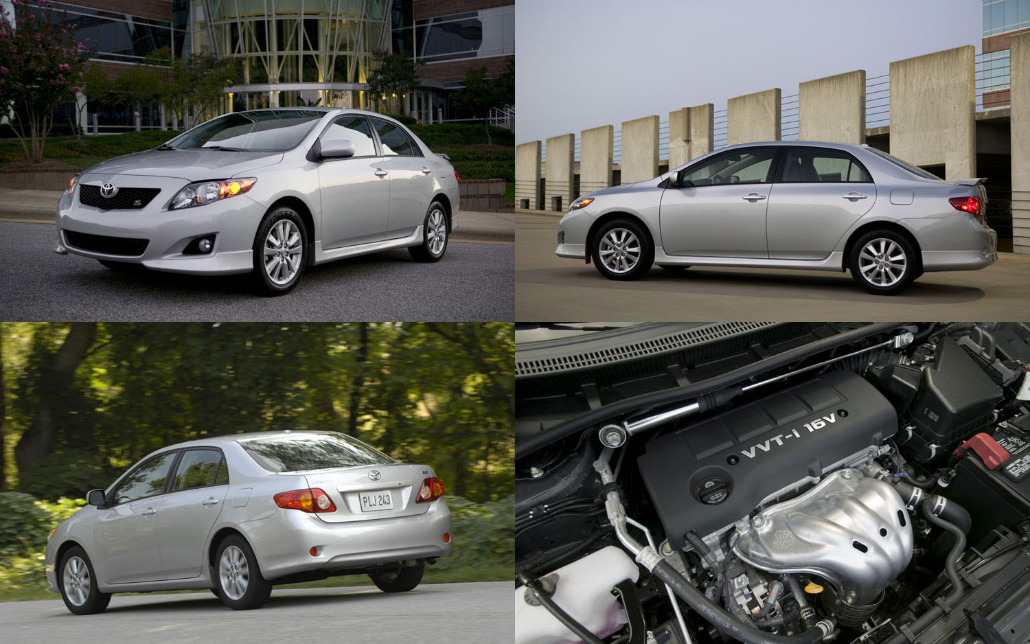 Toyota Corolla Sedan 2009 - HD Wallpaper 