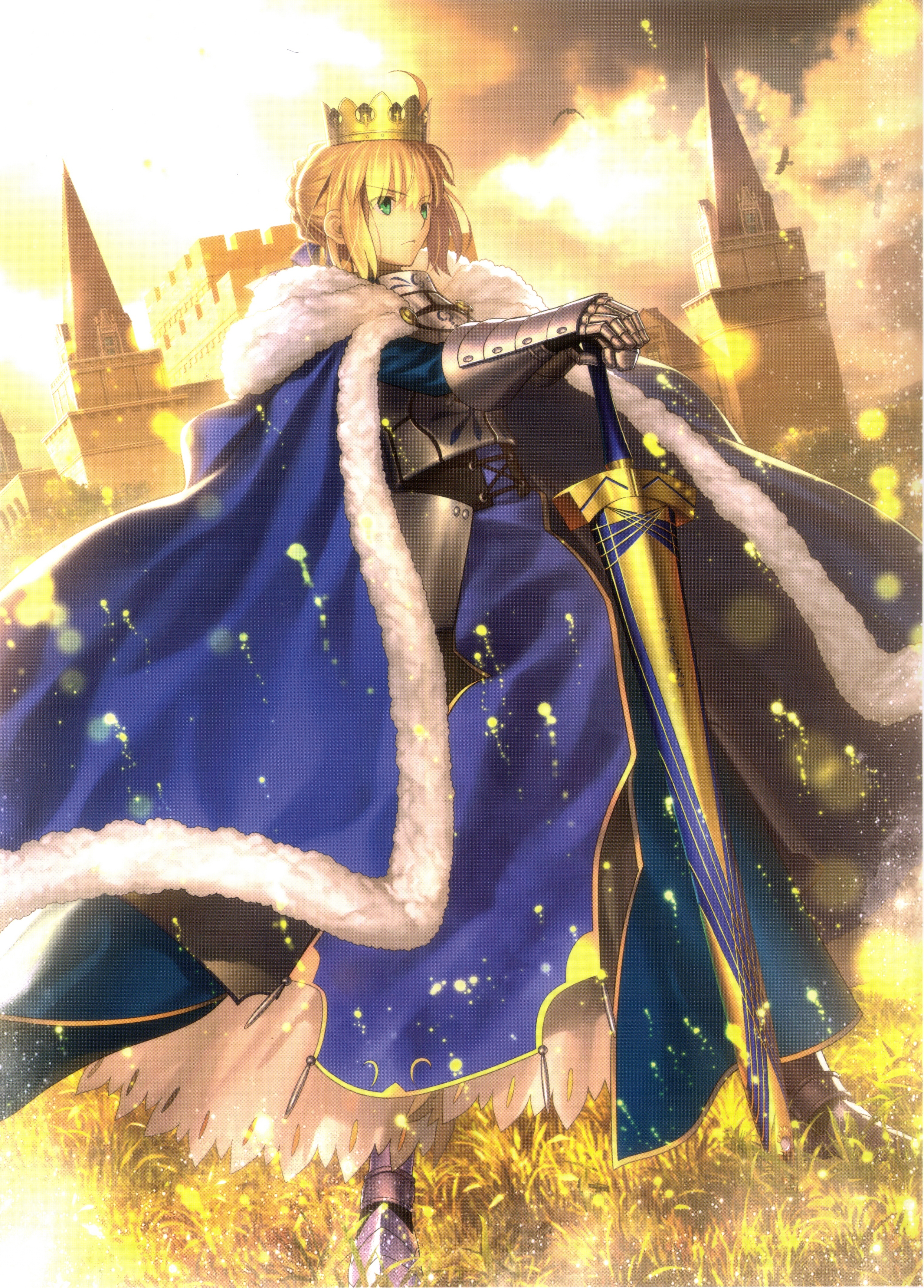 Wallpaper, Fate/stay Night - Fate Saber Wallpaper Iphone - HD Wallpaper 