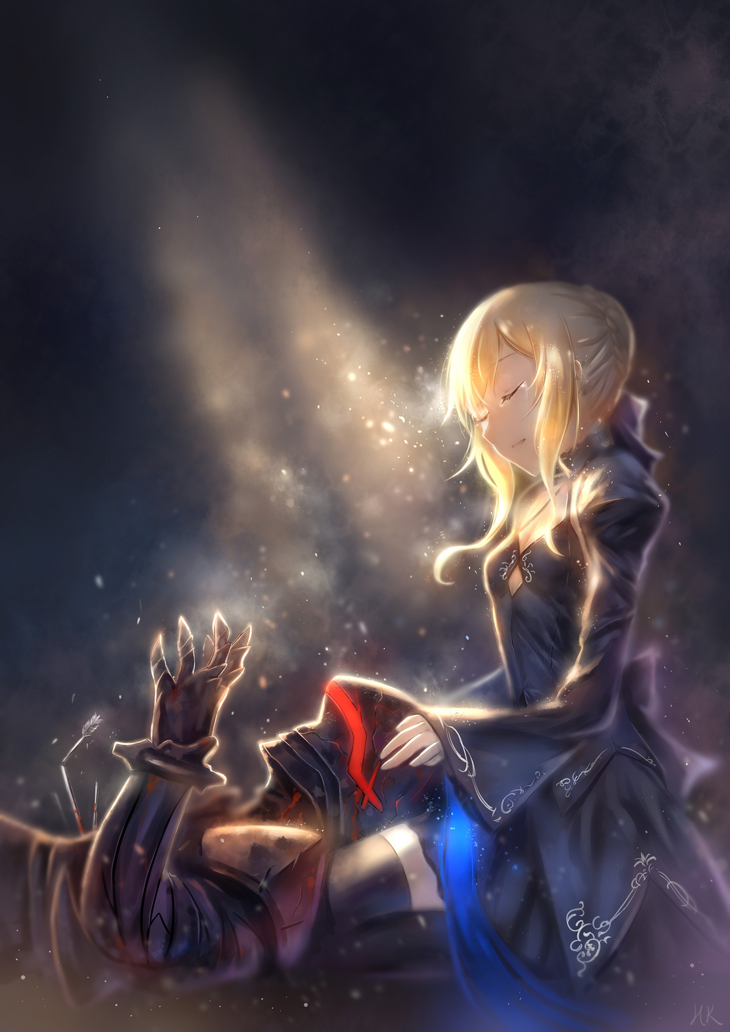 Saber Alter And Lancelot - HD Wallpaper 