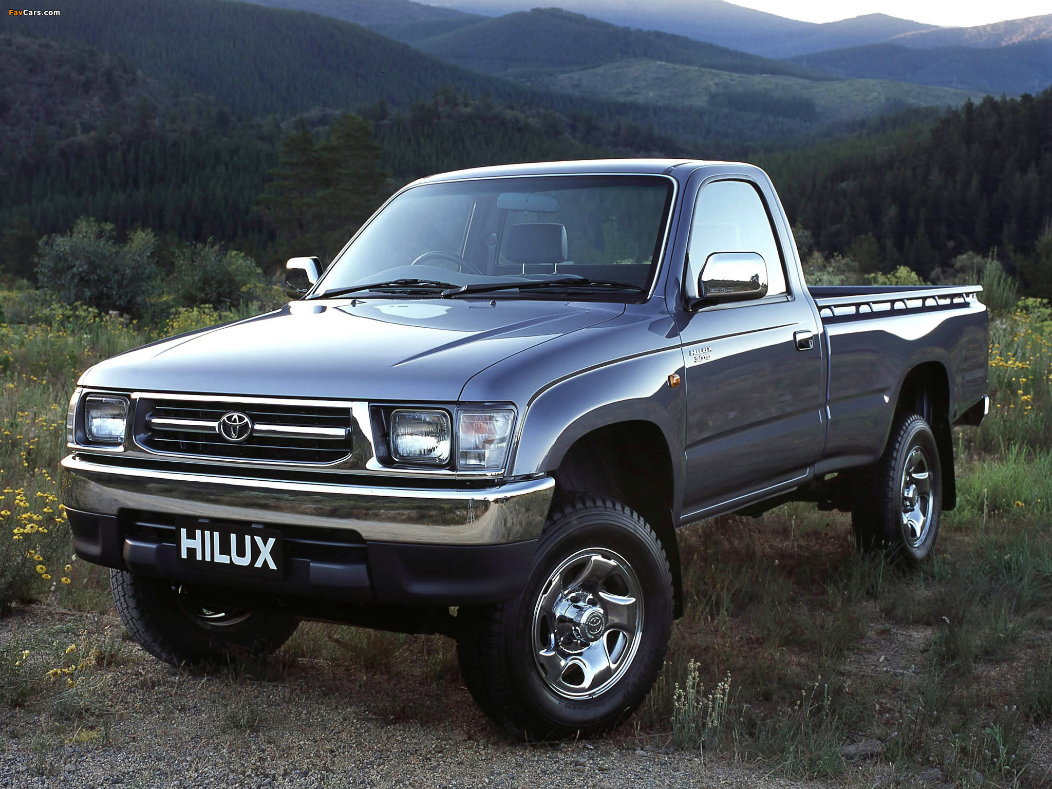 Toyota Hilux Single Cab Au-spec 1997 2001 Wallpapers - Toyota Hilux 4wd Diesel - HD Wallpaper 