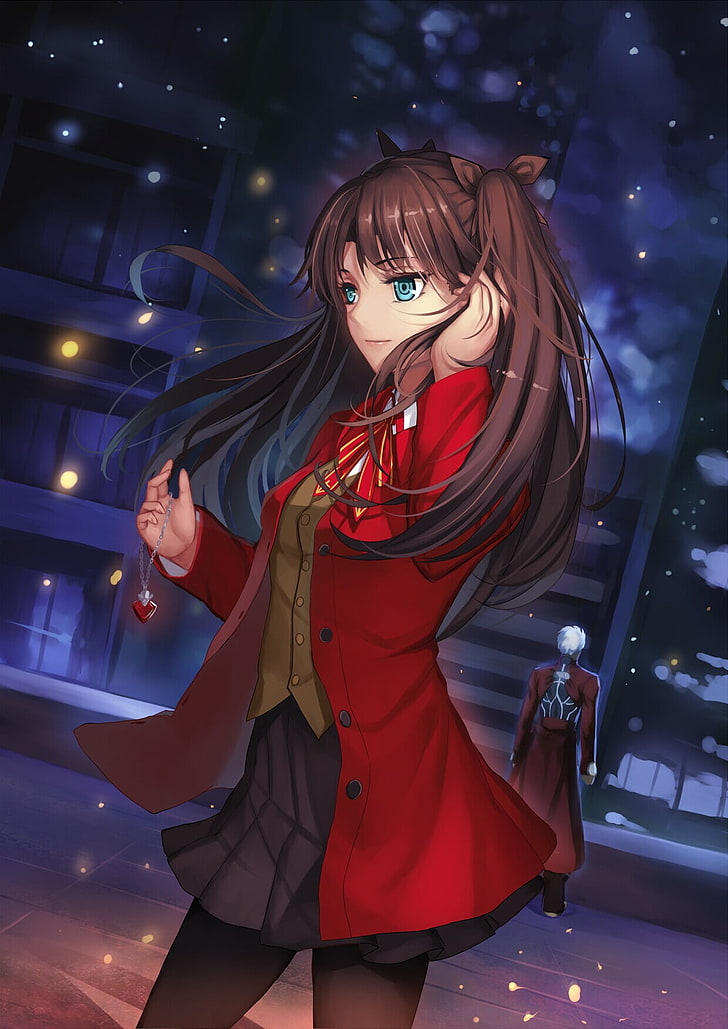Fate Series, Fate/stay Night, Fate/stay Night - Fate Stay Night Unlimited Rin - HD Wallpaper 