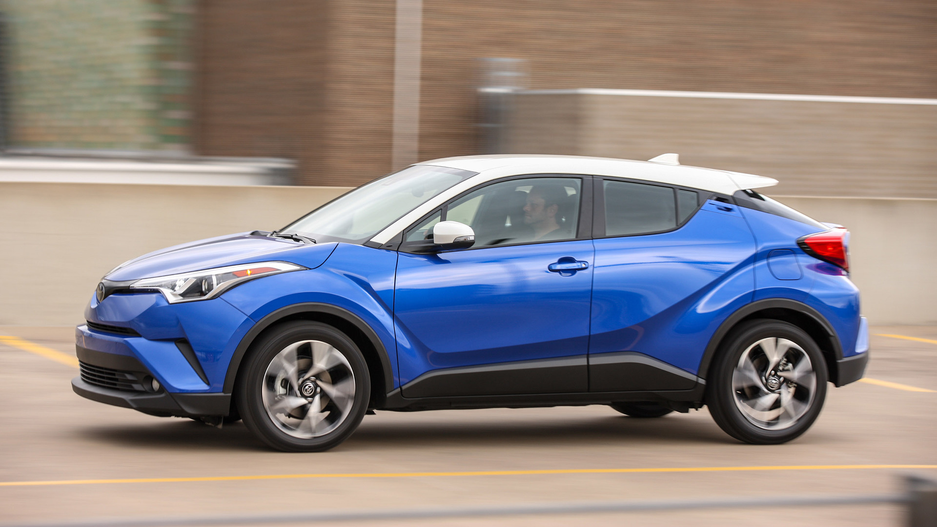 2018 Toyota C-hr Wallpaper Hd - Toyota Chr Blue And White - HD Wallpaper 