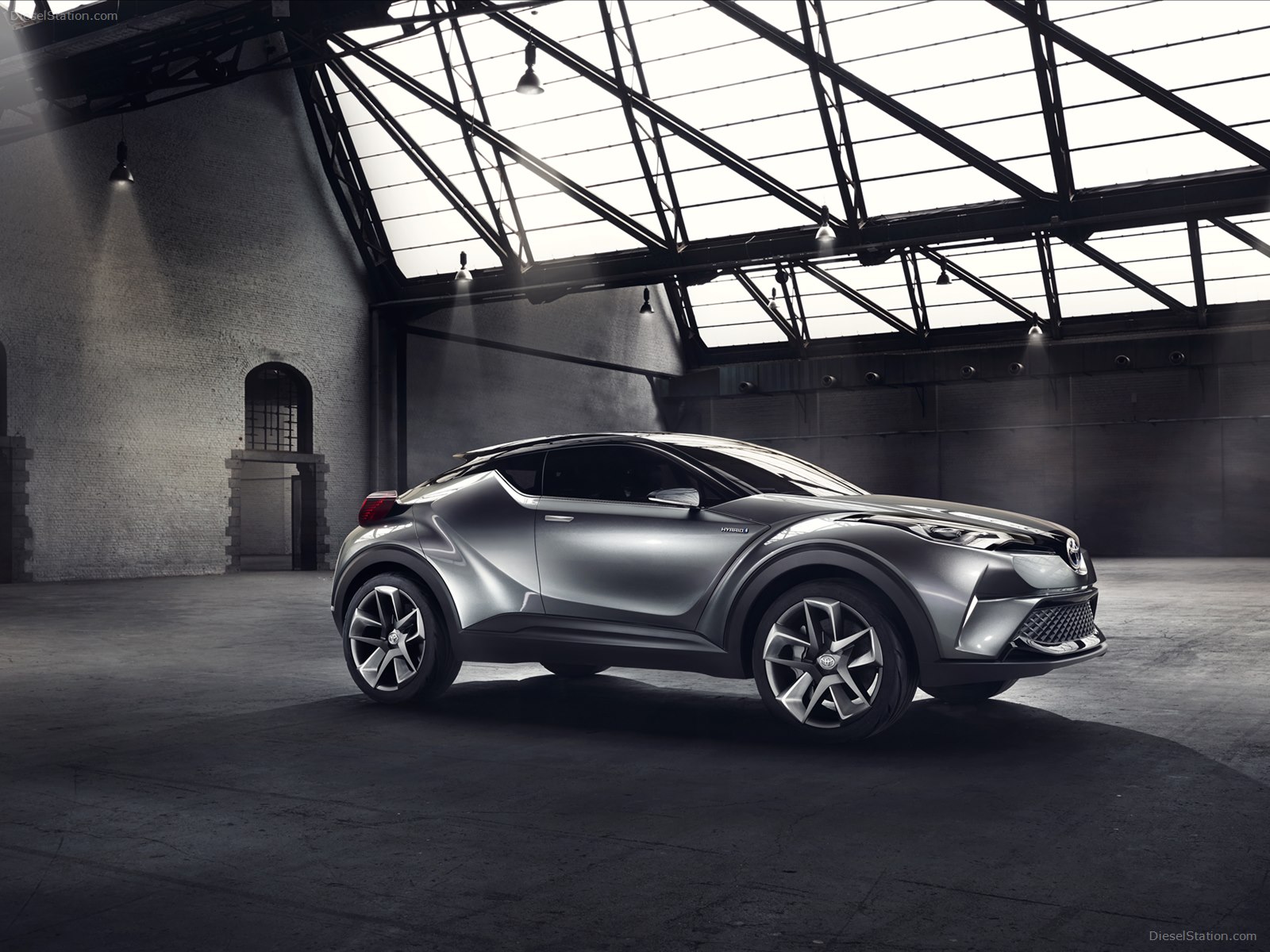 Toyota C-hr Concept - Crossover Prius - HD Wallpaper 