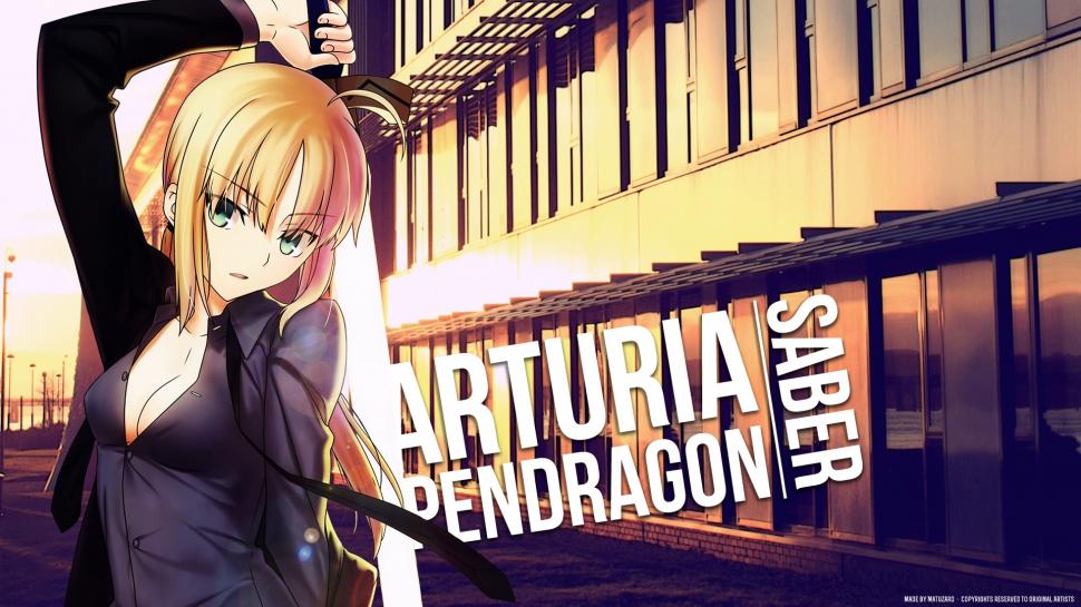 Arturia Pendragon Anime Saber Fate/stay Night Hd Wallpaper,cartoon/comic - Artoria Pendragon Wallpaper 4k - HD Wallpaper 