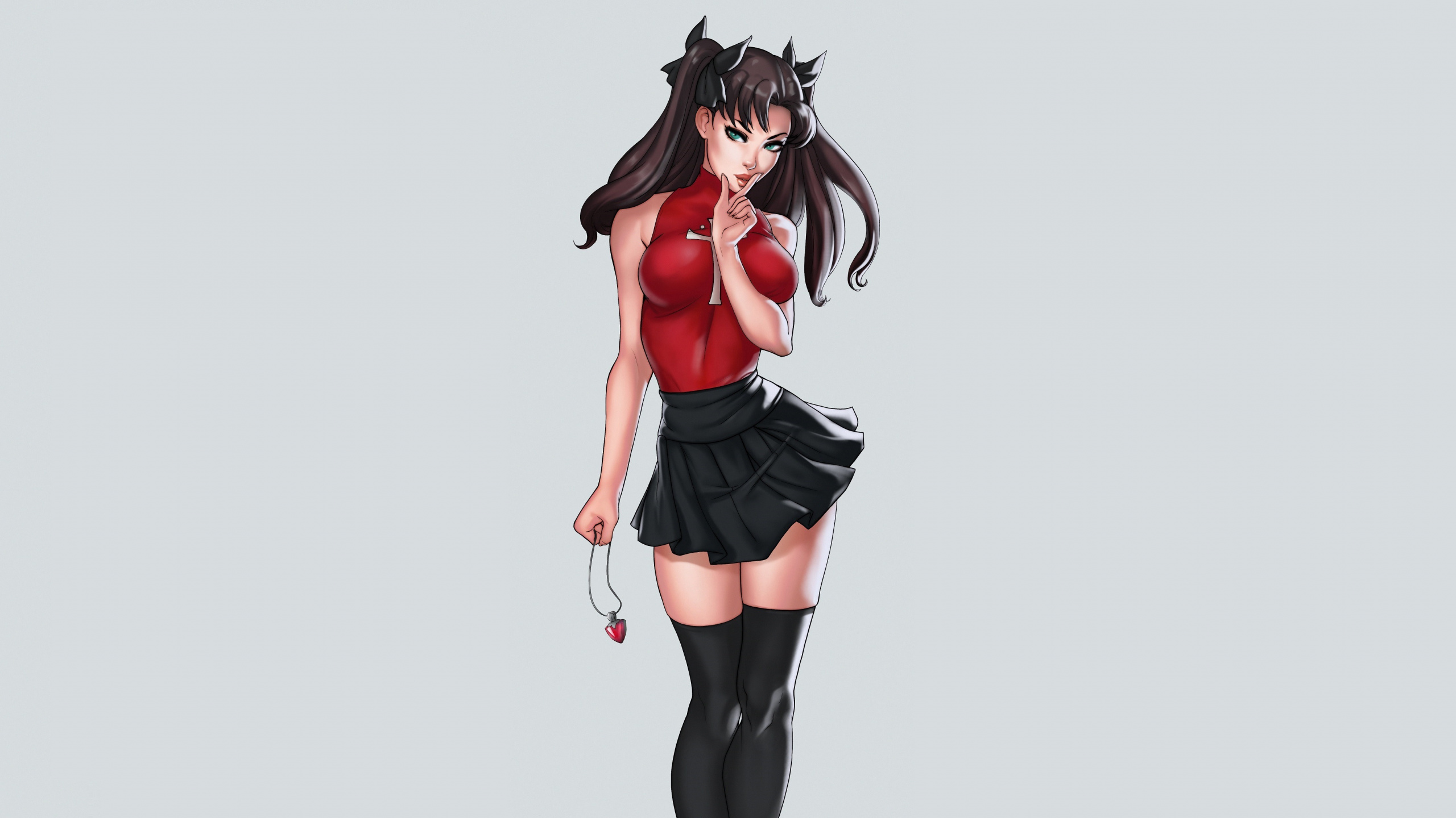 Hot Rin Tohsaka, Fate/stay Night, Anime Girl, Wallpaper - Girl - HD Wallpaper 