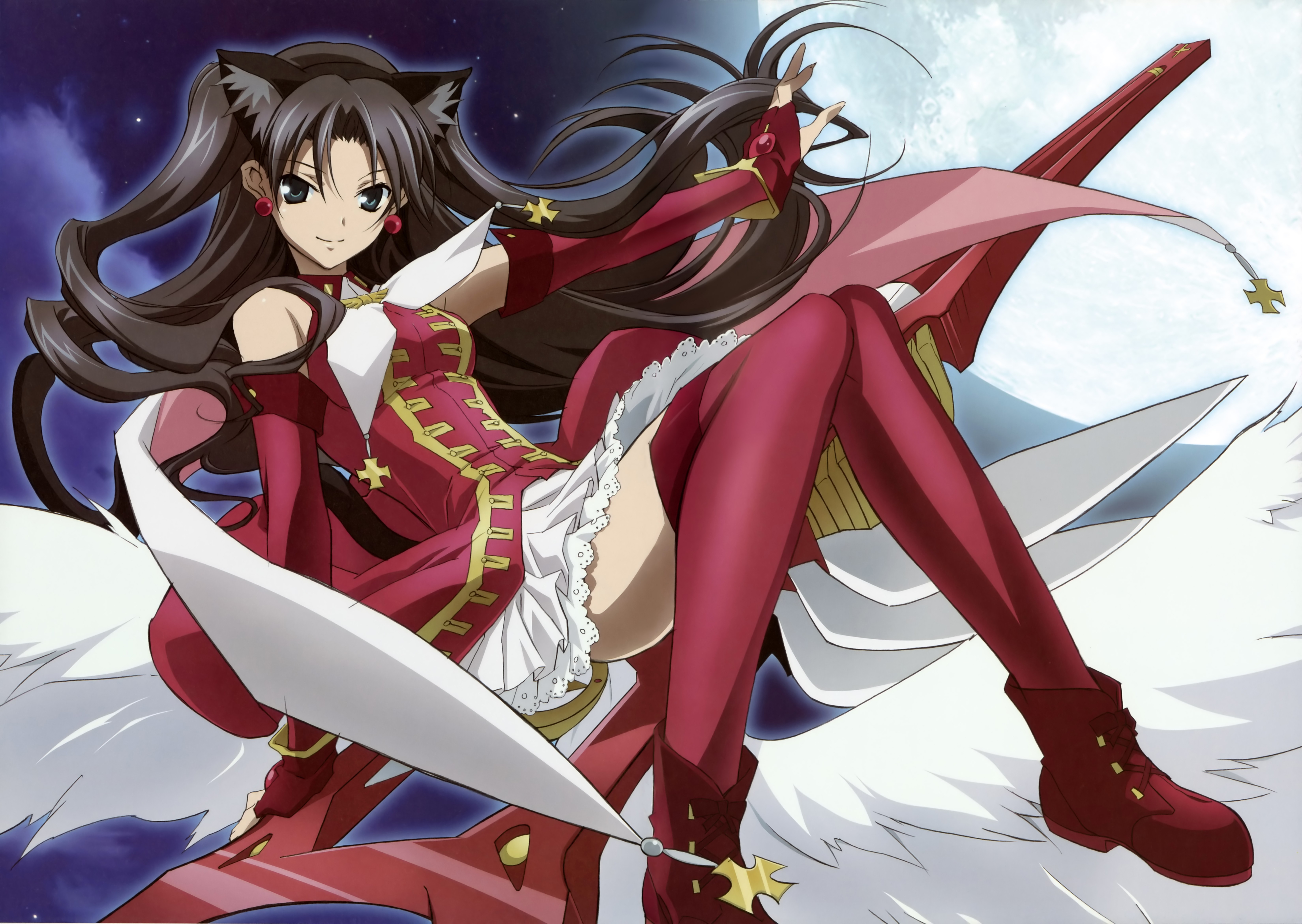 Rin Tohsaka Fate Kaleid Liner Prisma Illya - HD Wallpaper 