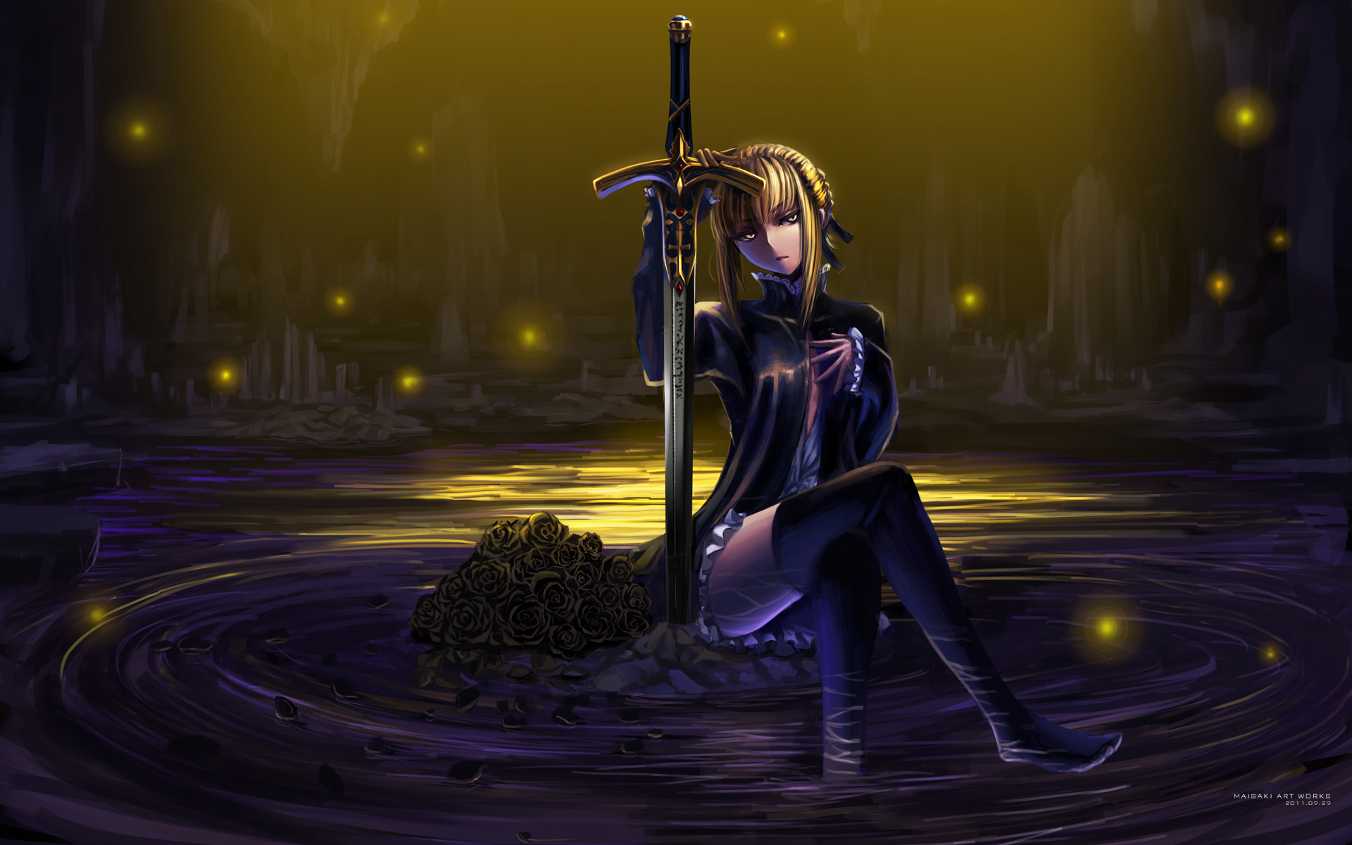 Fate Stay Night - Fate Stay Night Fate Saber - HD Wallpaper 