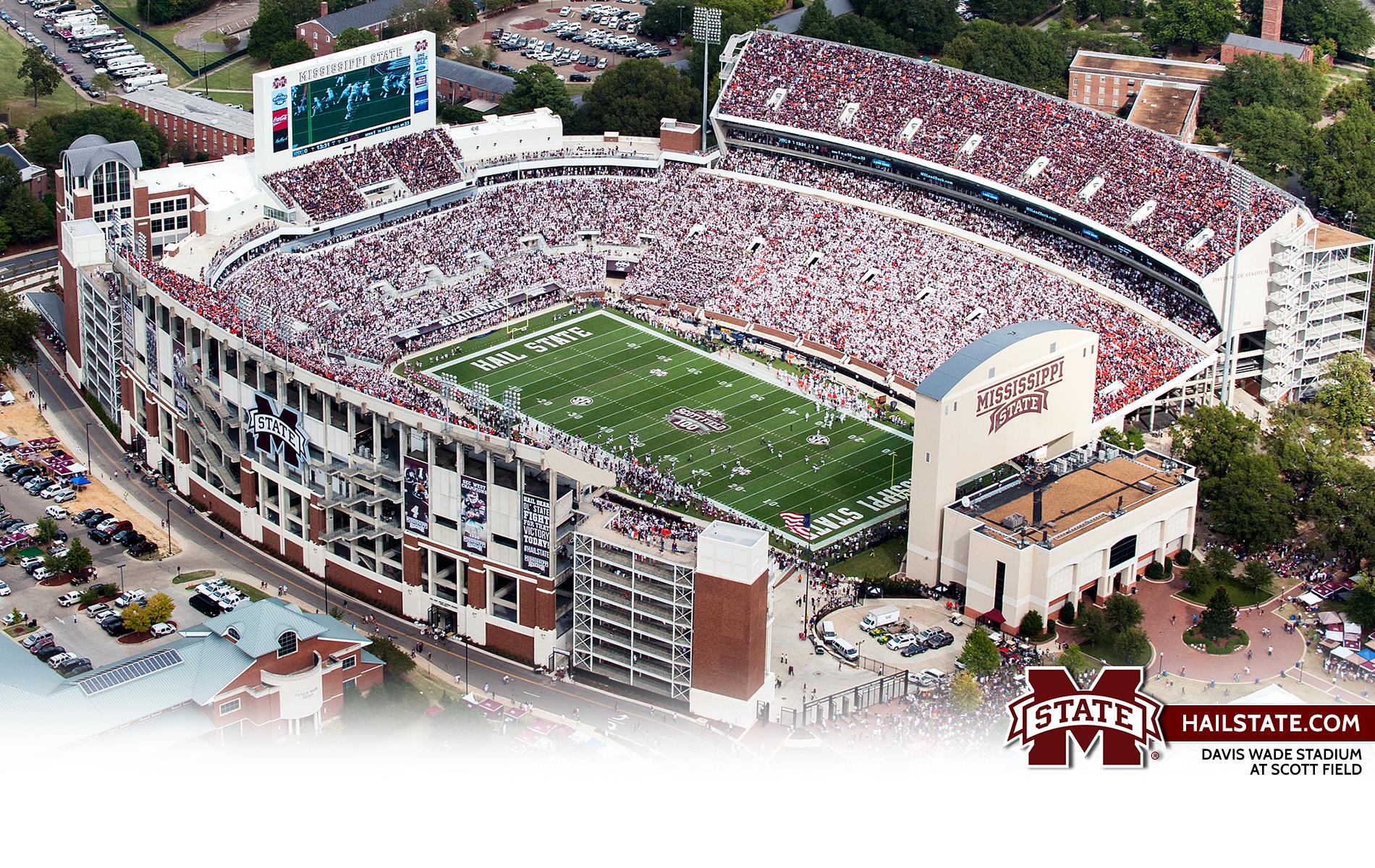 Mississippi State Athletic Wallpapers - Davis Wade Stadium 2019 - HD Wallpaper 