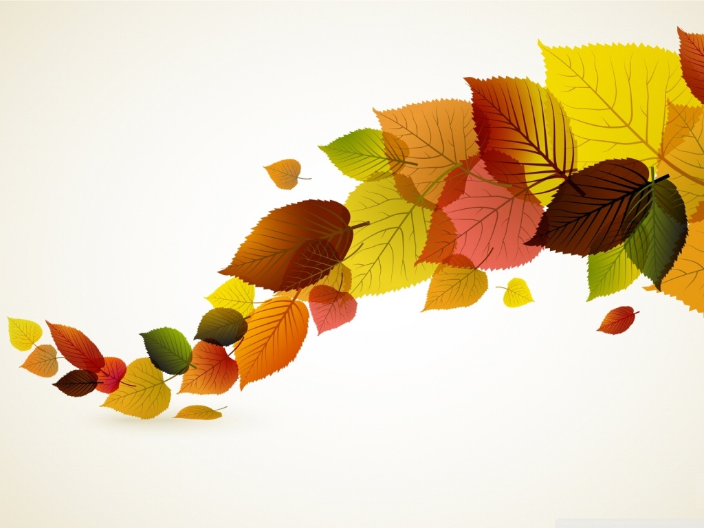 Autumn Leaves Abstract - HD Wallpaper 