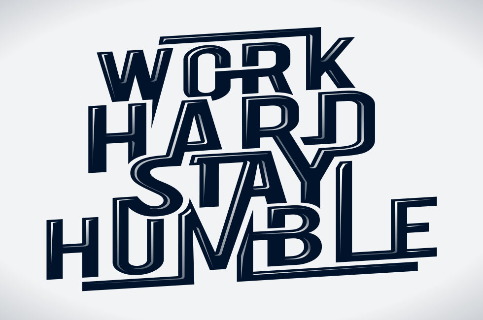 Stay Humble Wallpaper - Typography Work Hard Stay Humble - HD Wallpaper 