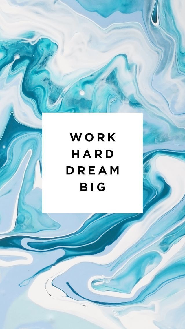 Work Hard Dream Big Marble - HD Wallpaper 