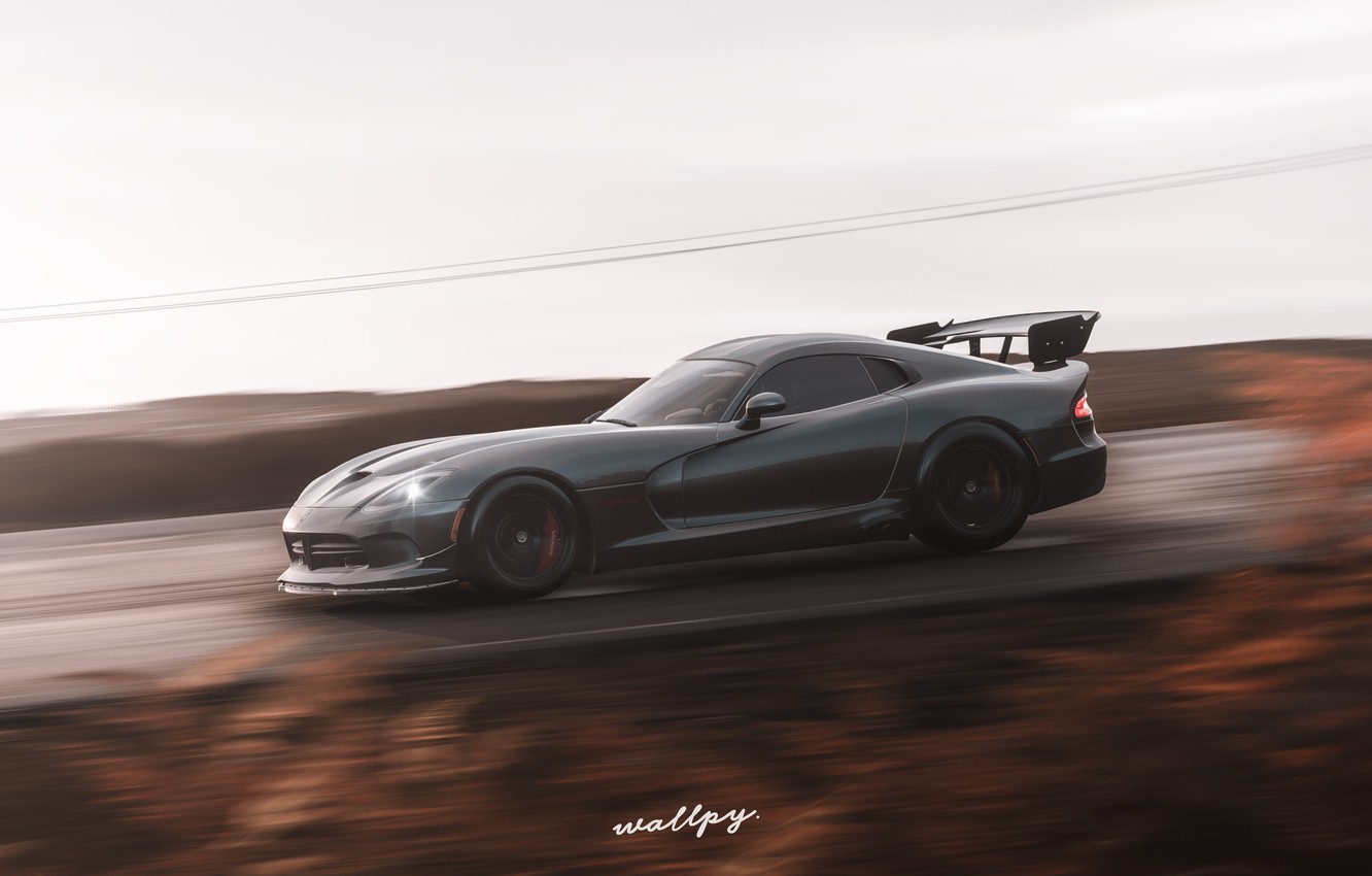 Photo Wallpaper Microsoft, Dodge, Viper, 2018, Game - Forza Horizon 4 Wallpaper 4k - HD Wallpaper 