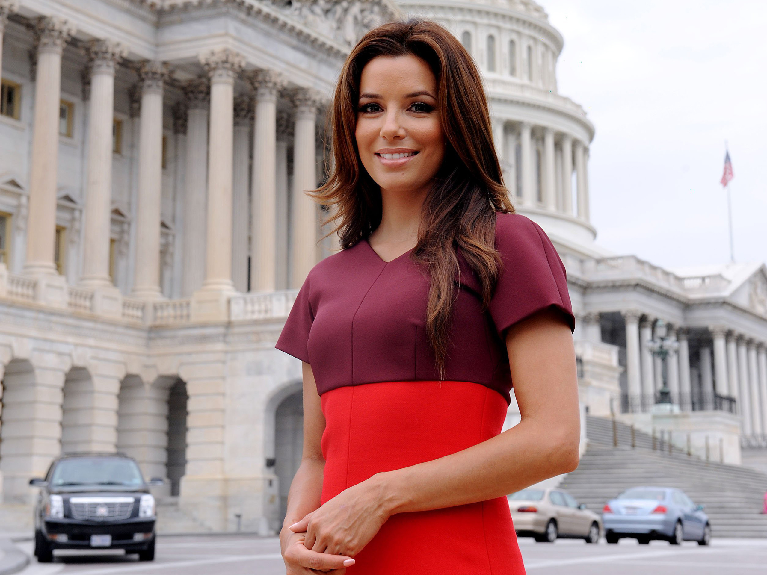 Eva Longoria - U.s. Capitol - HD Wallpaper 