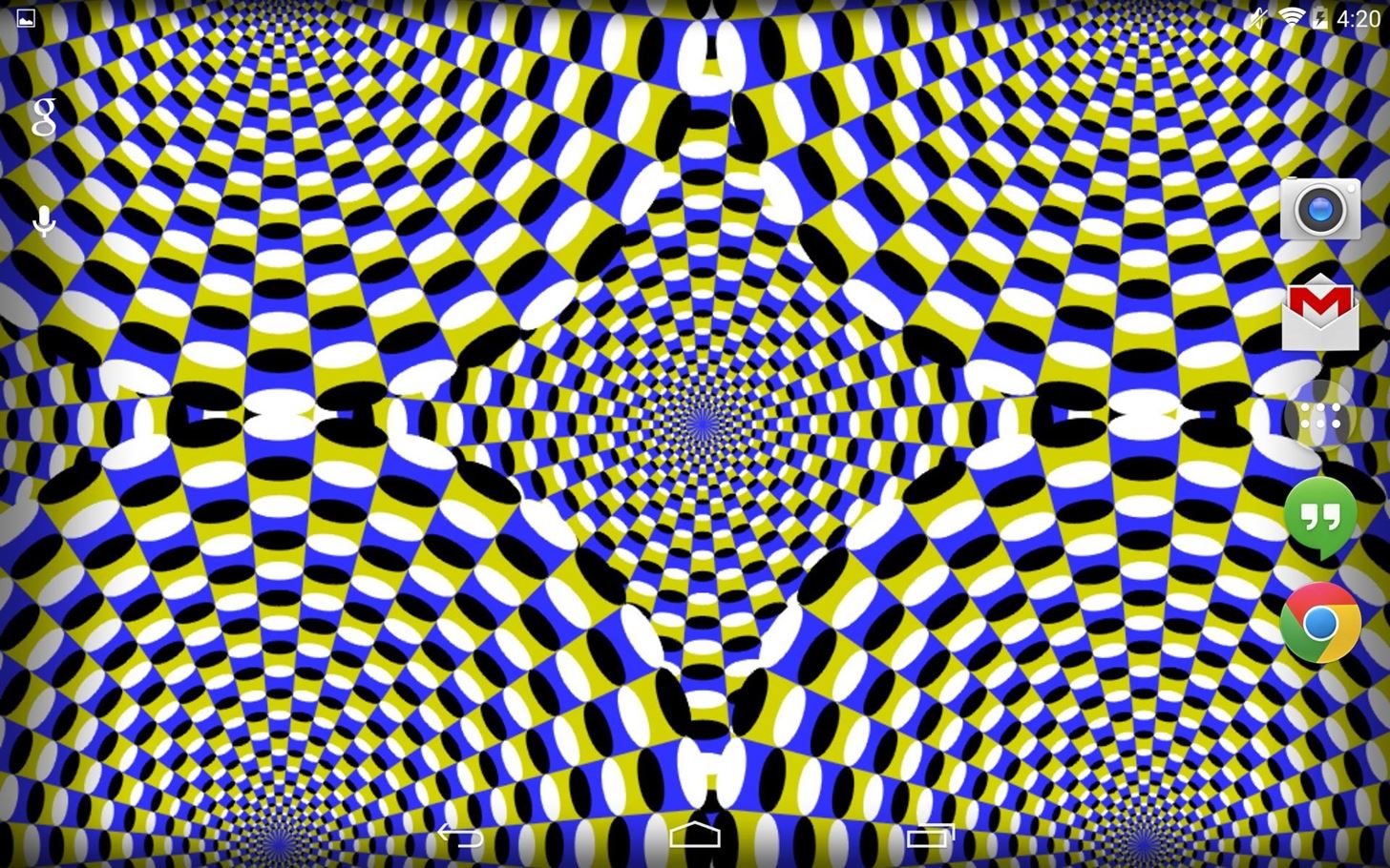 These 5 Psychedelic Wallpapers For Your Nexus 7 Will - Optical Illusions - HD Wallpaper 