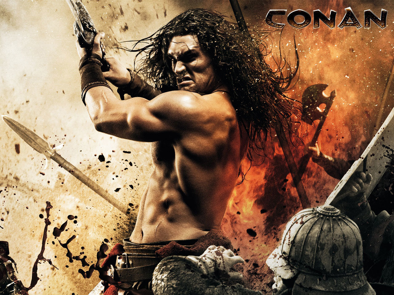 Free Conan The Barbarian High Quality Wallpaper Id - Conan Jason Momoa Cast - HD Wallpaper 