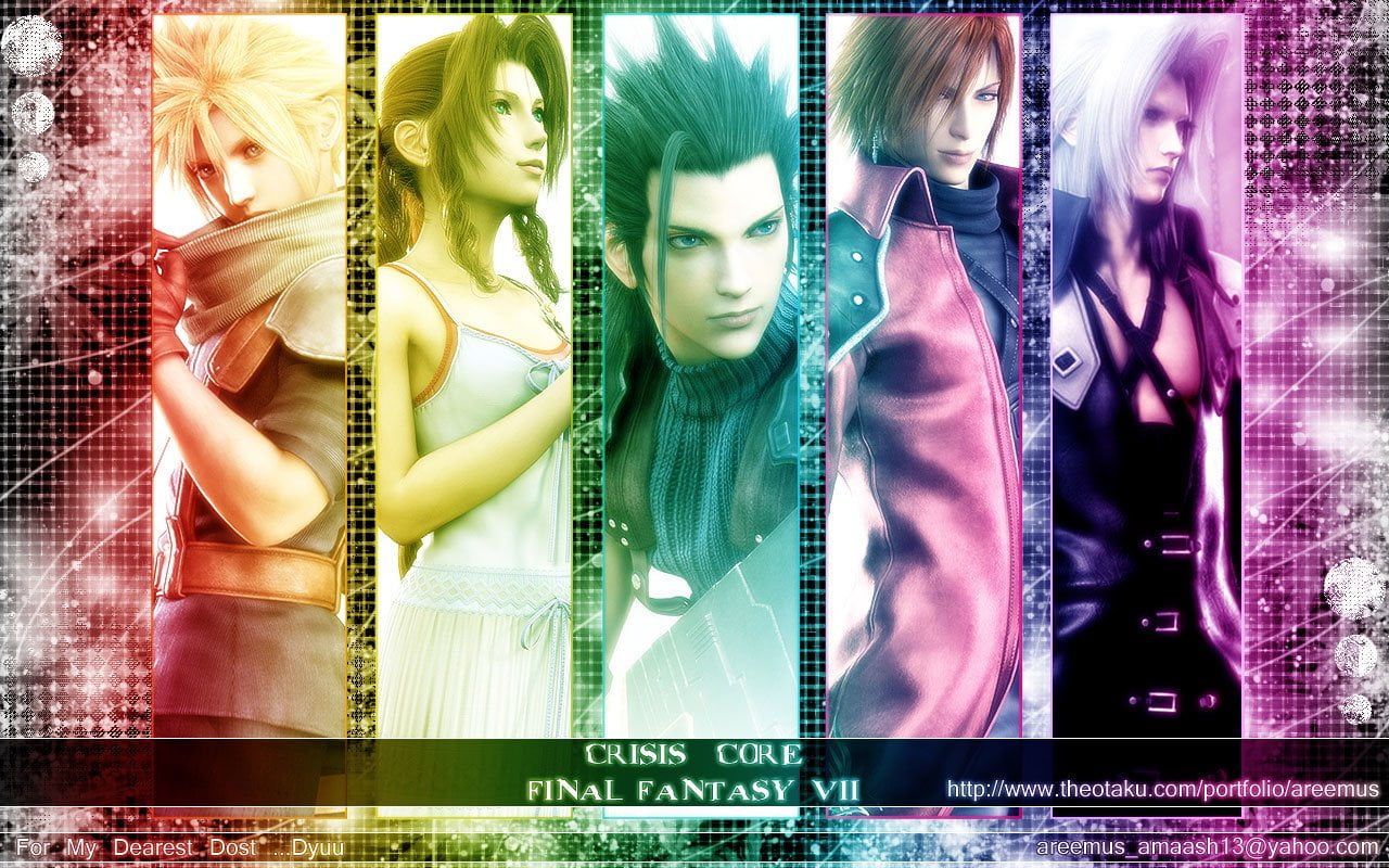 Final Fantasy 7 Crisis Core Zack - HD Wallpaper 