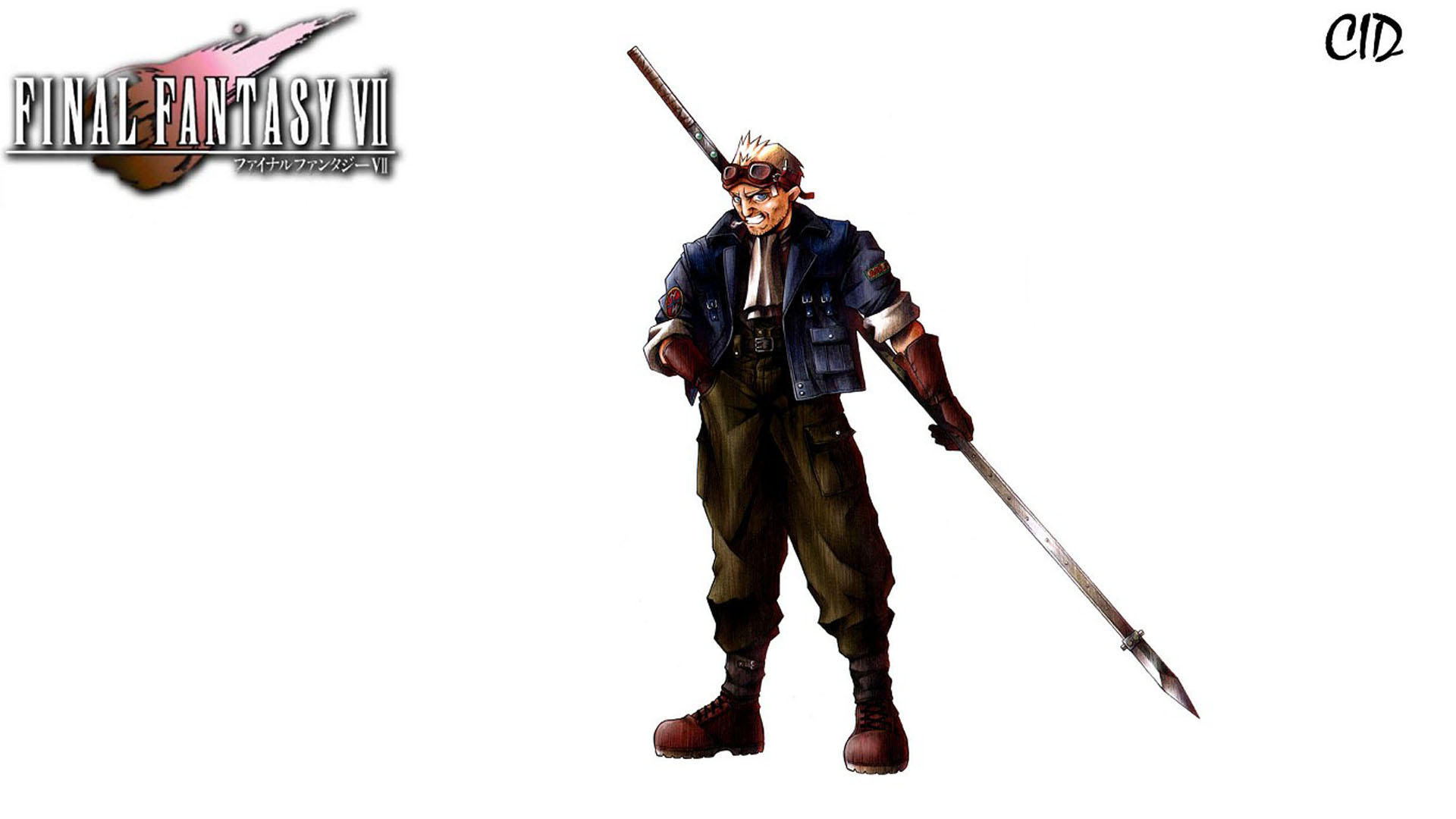 Final Fantasy 7 Character Art - HD Wallpaper 