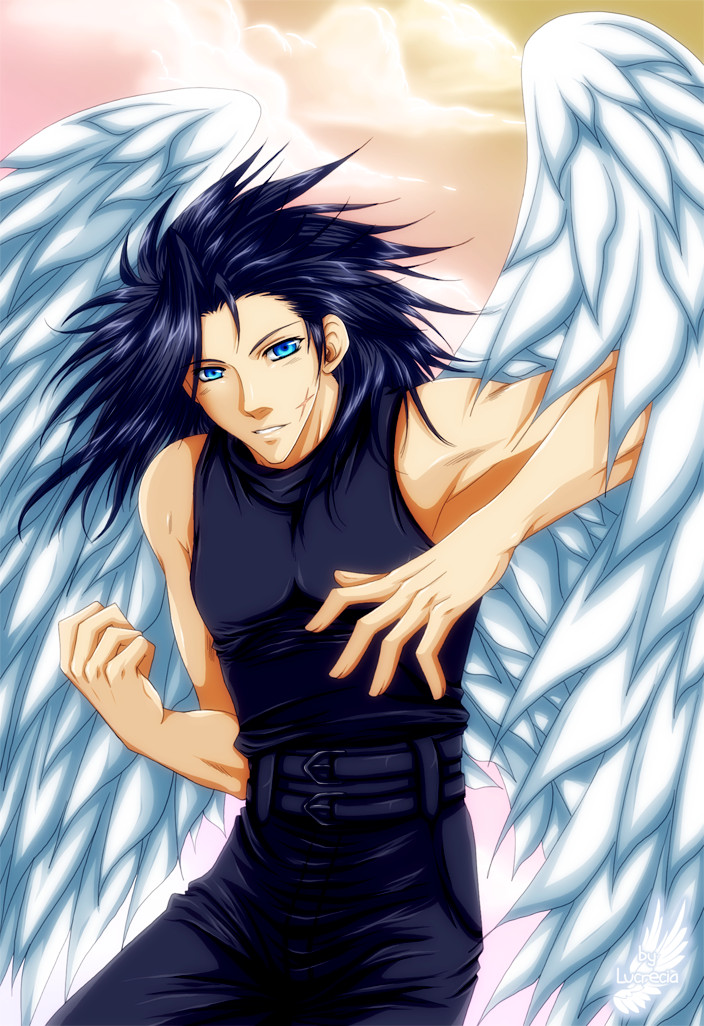 Final Fantasy Vii Zack Wings - HD Wallpaper 