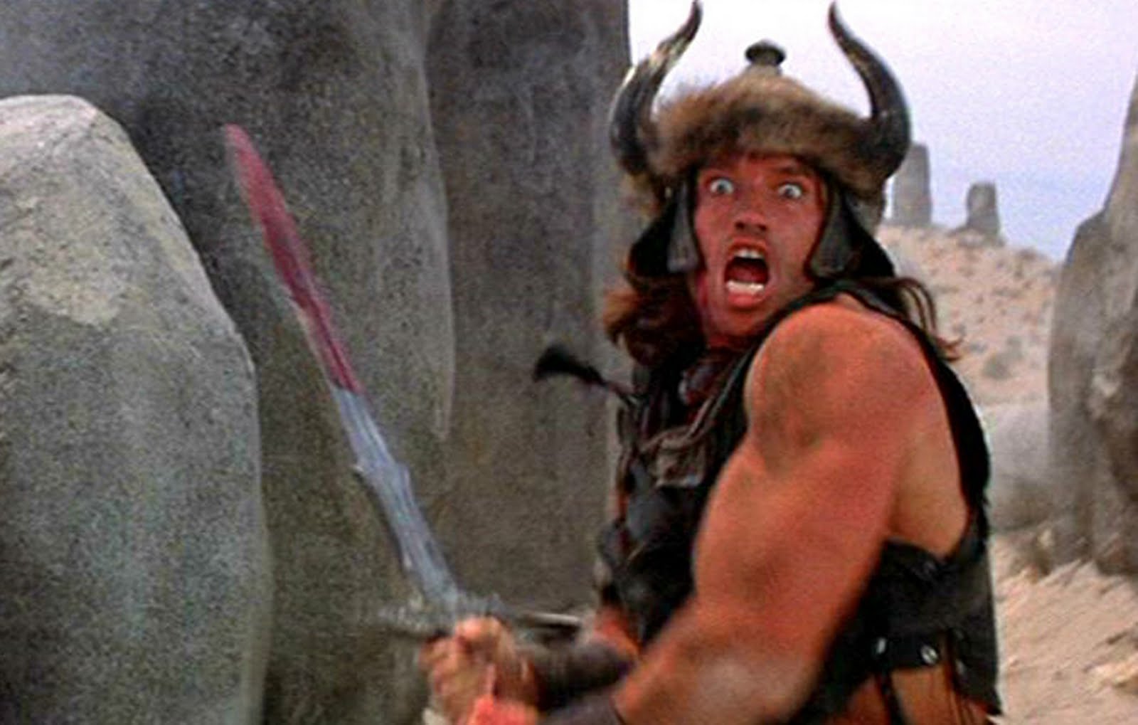 Conan The Barbarian Angry - HD Wallpaper 