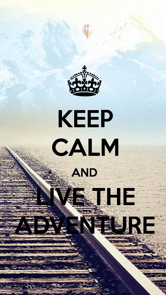 keep calm travel on