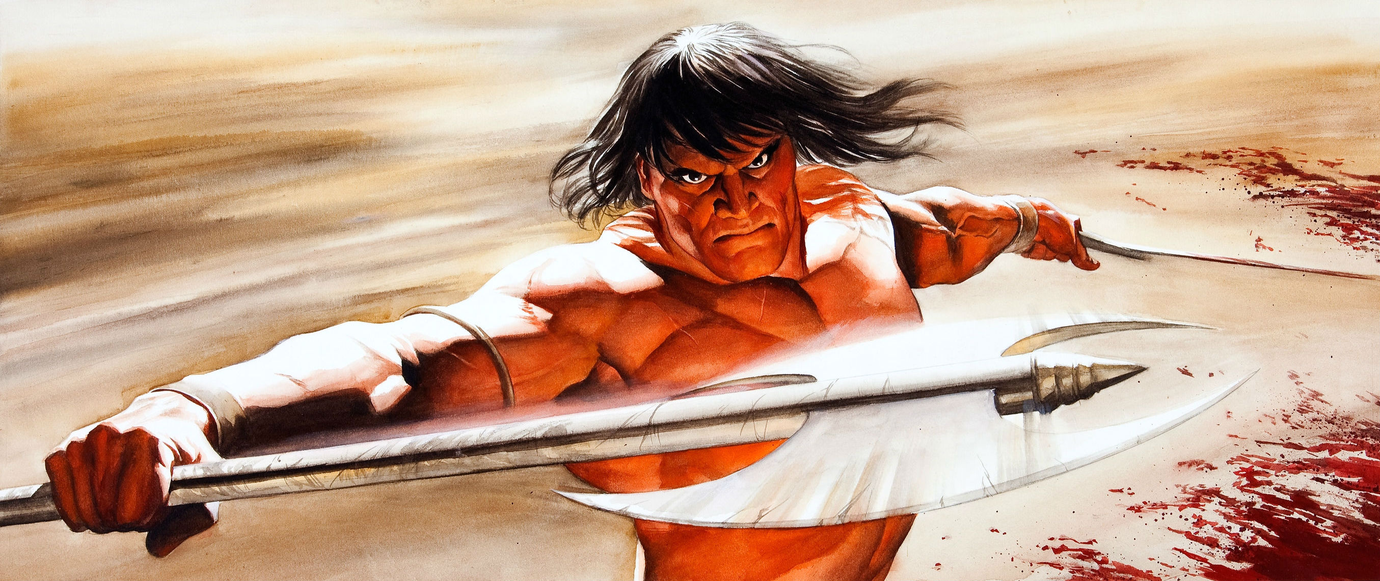 Conan The Barbarian Bz - Alex Ross High Resolution - HD Wallpaper 