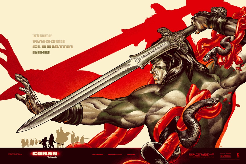 Ansin Conan The Barbarian - Conan The Barbarian Martin Ansin - HD Wallpaper 