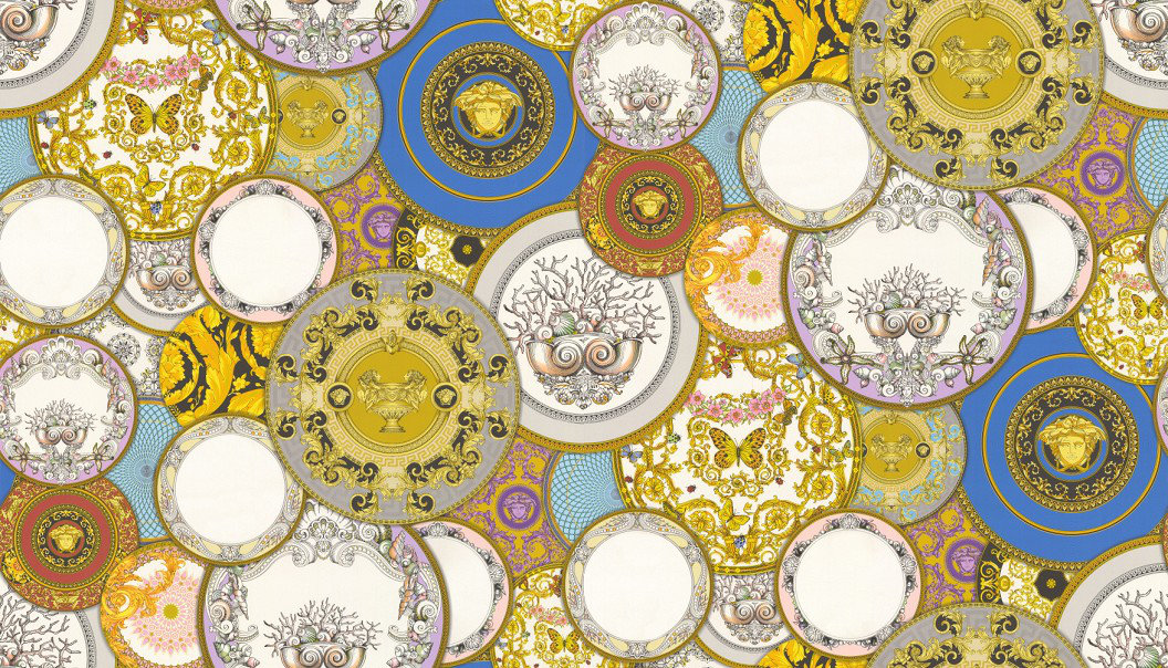 Versace Wallpaper Pattern - HD Wallpaper 