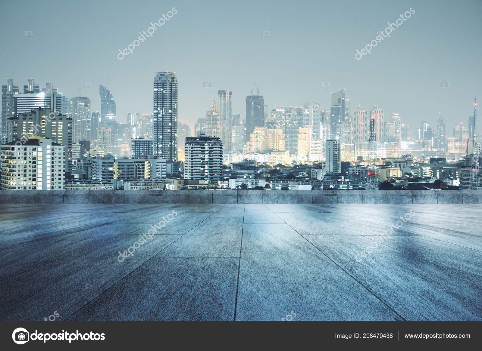 Rooftop City - HD Wallpaper 