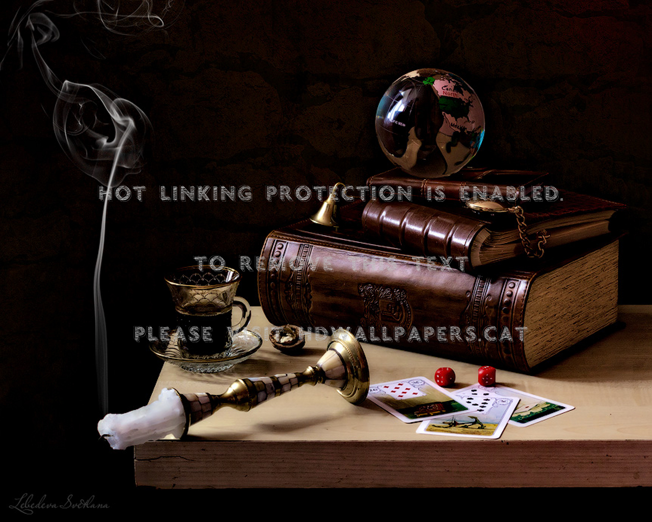 * Still Life Boks Old Candel Paper Abstract - Coffee Table - HD Wallpaper 