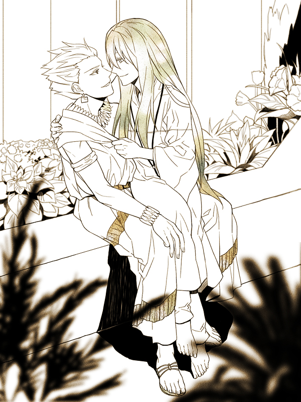 Anime, Sindri, Fate/grand Order, Lancer , Gilgamesh, - Illustration - HD Wallpaper 