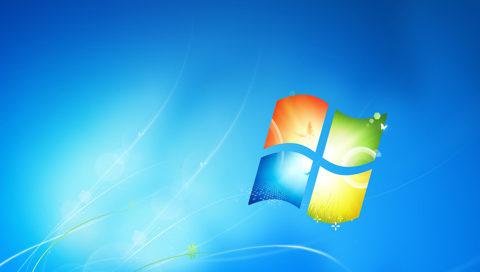 Original, Windows, Wallpaper, 7, Blue, Windows 7, Seven, - Windows 7 Full Hd - HD Wallpaper 