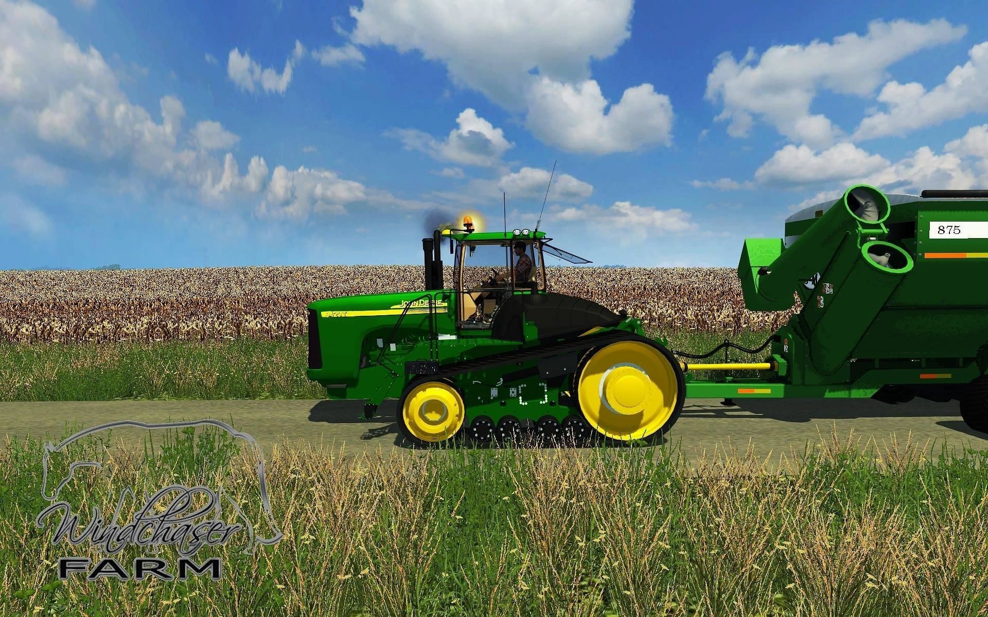John Deere Wallpaper Â  
 Data-src /w/full/5/5/6/62775 - Harvester - HD Wallpaper 