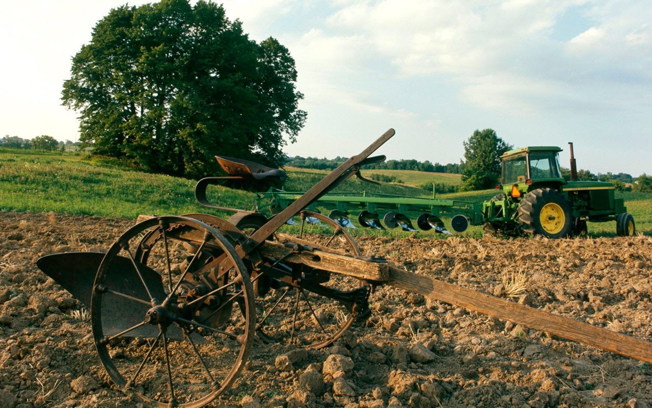 John Deere Hd Background - HD Wallpaper 
