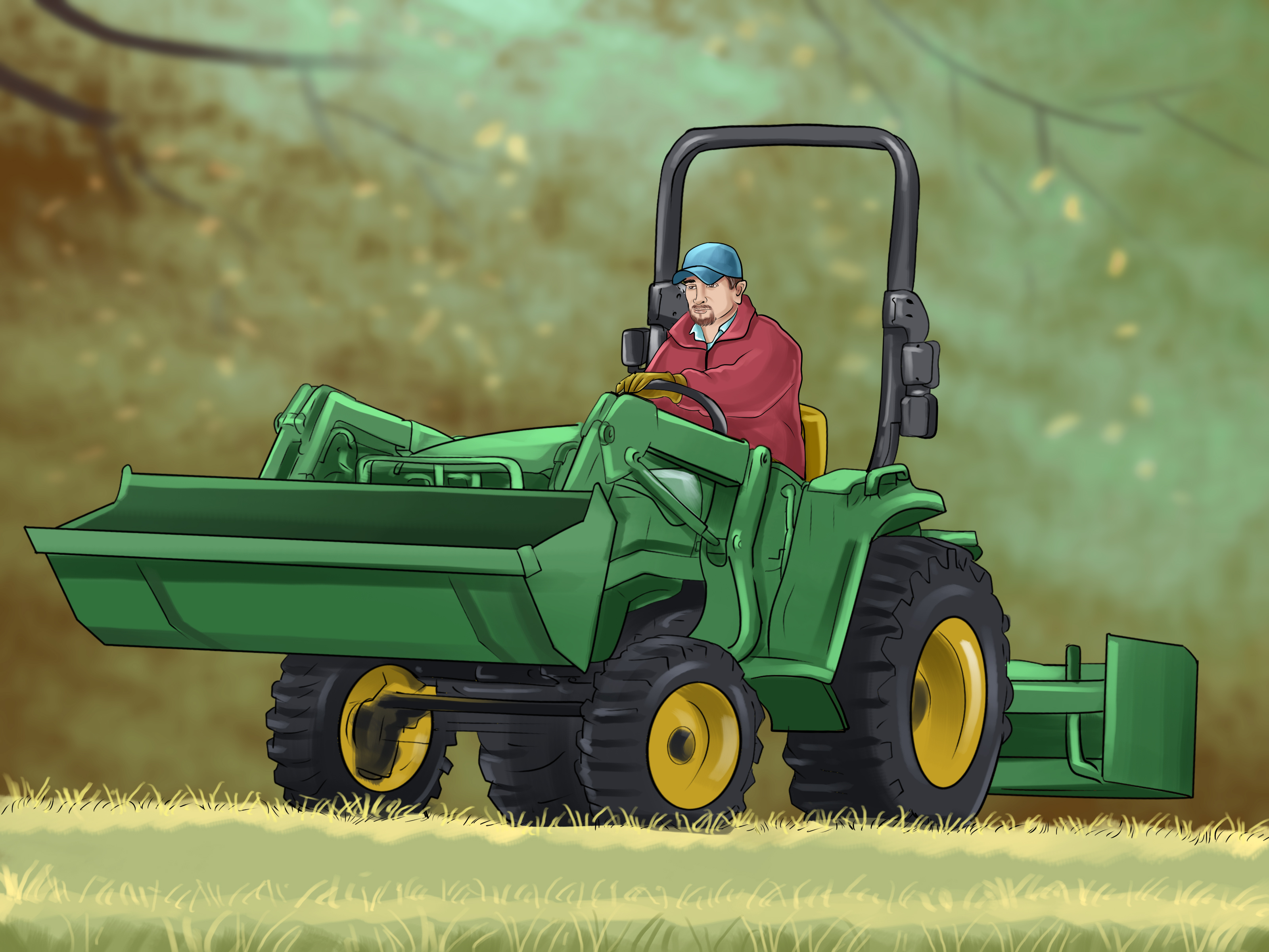 Image Titled Replace Brakes On A John Deere 5105 Tractor - HD Wallpaper 