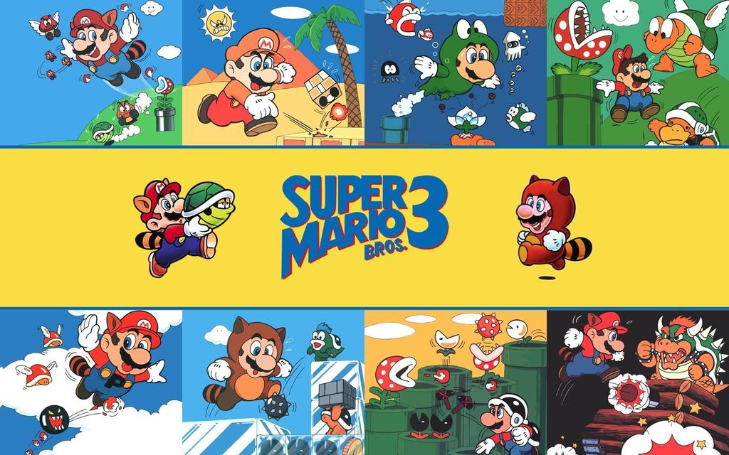 Super Mario Bros 3 - HD Wallpaper 