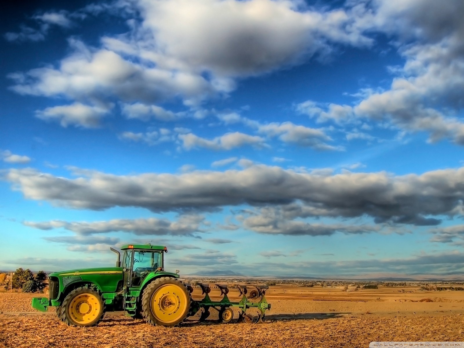 John Deere Tractor Desktop Farm Images Claas Axion - HD Wallpaper 